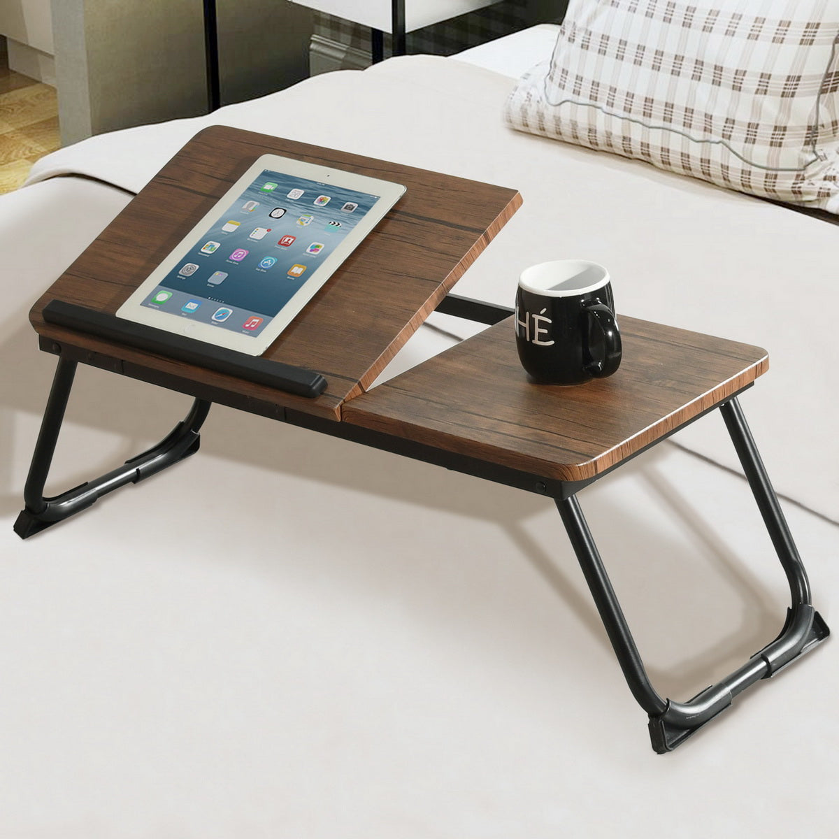 Laptop Desk Foldable Laptop Table Bed Tray Mamie