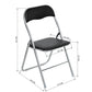 PVC Upholstered Folding Chairs Mango