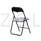 Printing PVC Upholstered Folding Chairs Mango