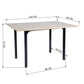 Dropleaf Extendable Dining Table Rectangular  Marlowe