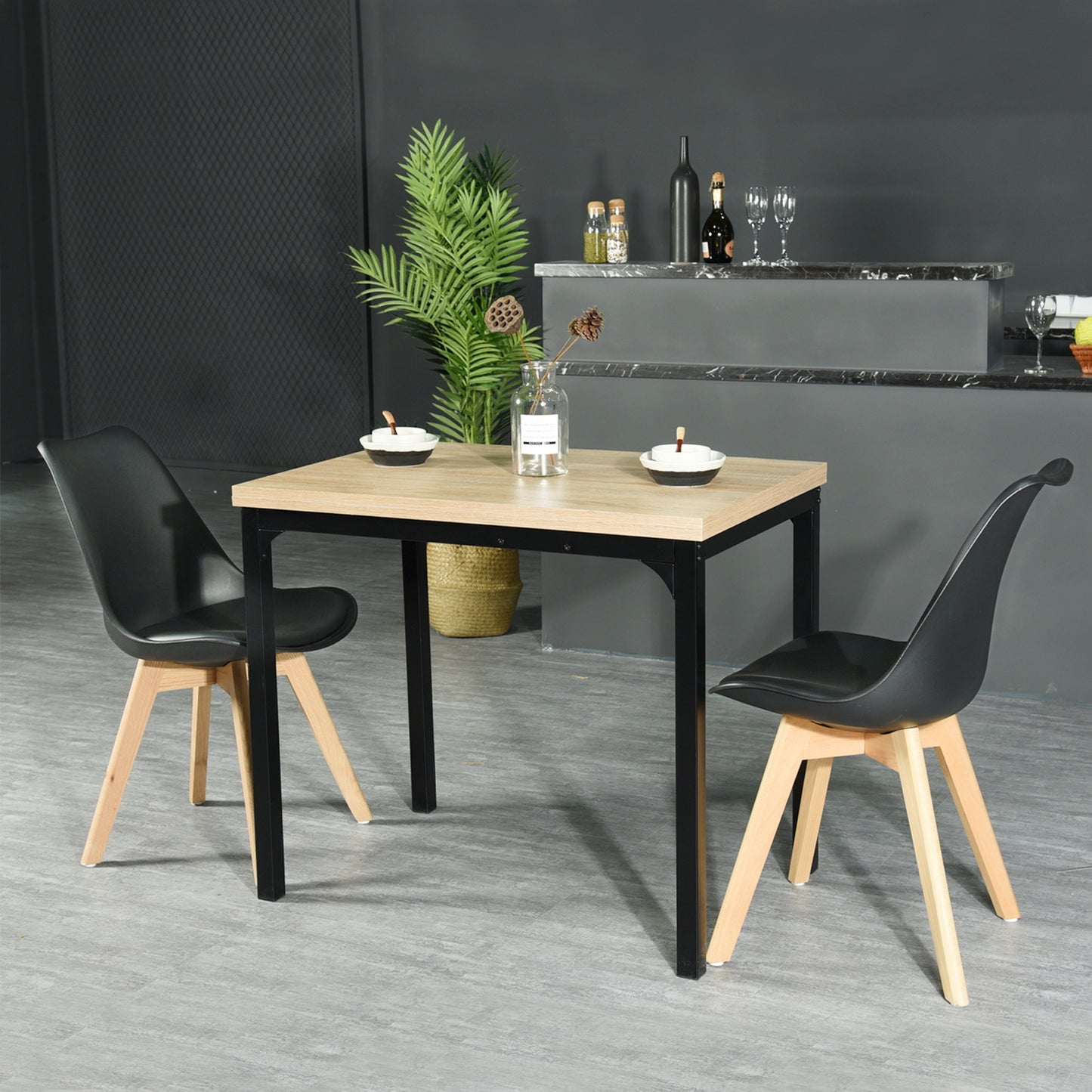 Dropleaf Extendable Dining Table Rectangular  Marlowe