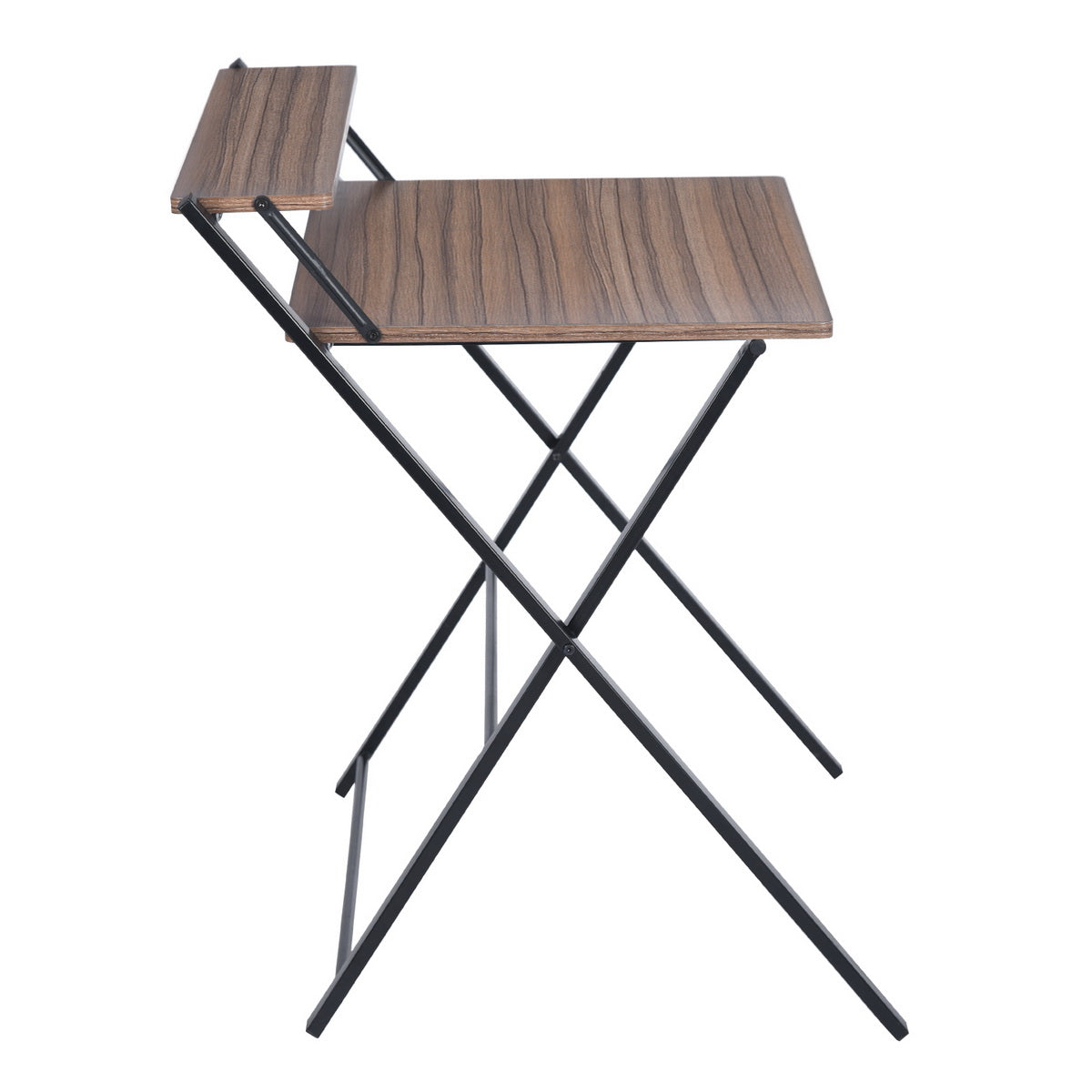 Folding Desk Writing Computer Desk with Shelf Megan