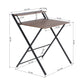 Folding Desk Writing Computer Desk with Shelf Megan