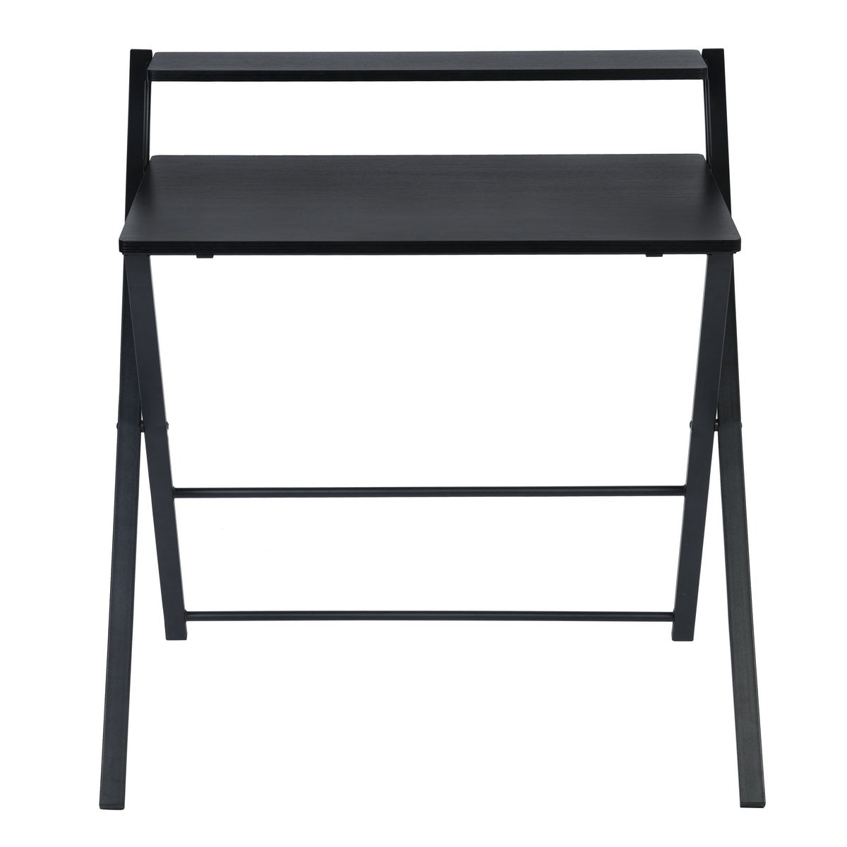 Folding Desk Writing Computer Desk with Shelf Megan