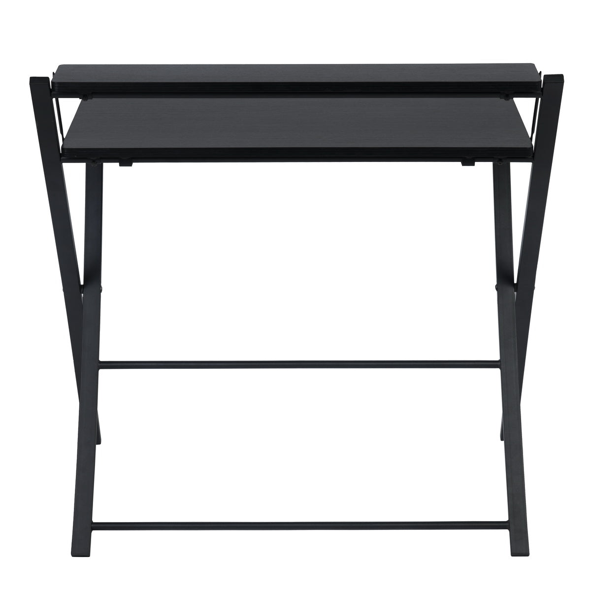 Folding Desk Writing Computer Desk with Shelf Megan