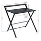 Folding Desk Writing Computer Desk with Shelf Megan