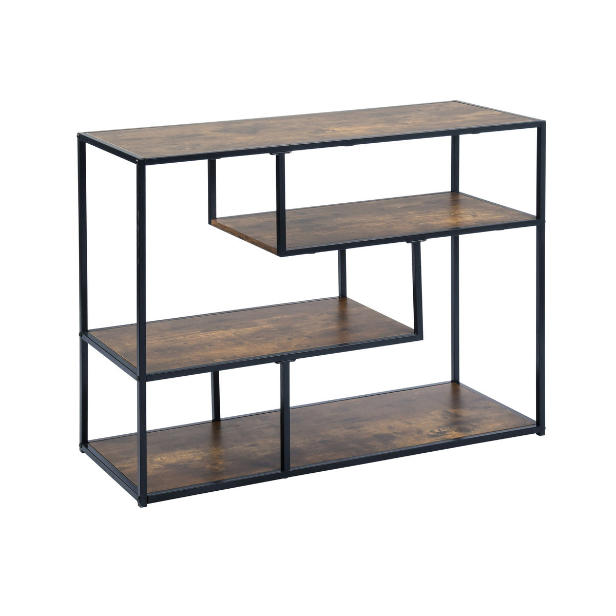 Bookcase 3 Shelves Bookshelf Storage Organizer Metacritic