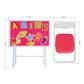 Set of 2 Folding Kid's Table & Chair Set PVC Upholstered Murray