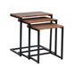 Set of 3 Nesting End Coffee Table Maximo
