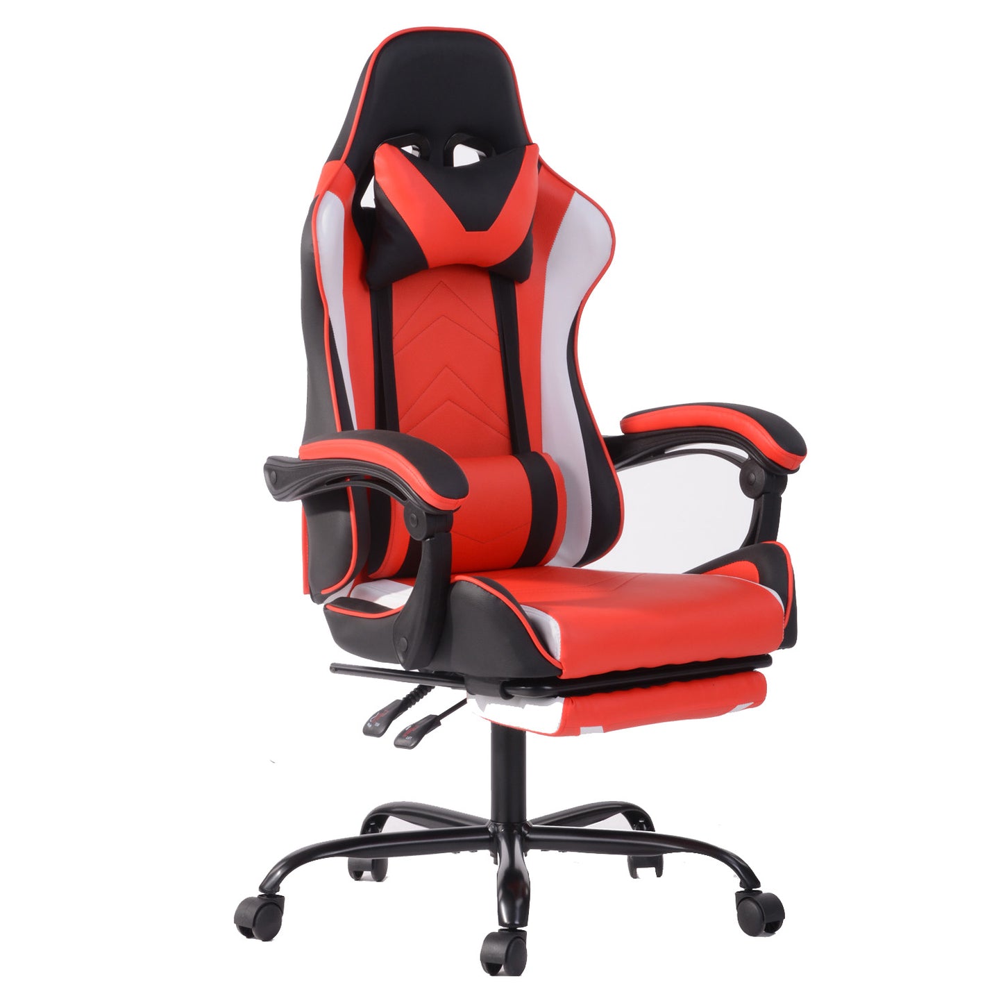 Gaming Chair Racing Office Chair Recliner Swivel with Headrest and Lumbar Pillow Nuggets