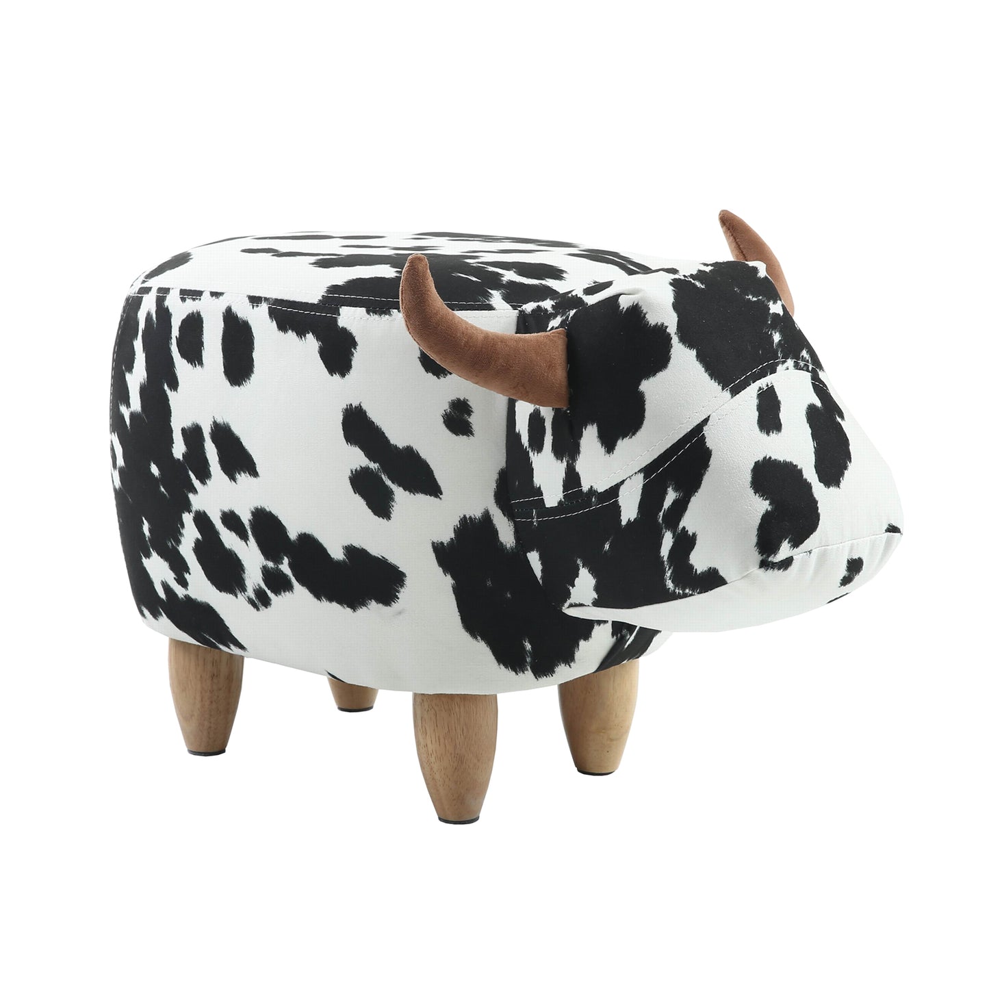 Storage Ottoman Animal Bench Upholstered Footrest Stool Olesen