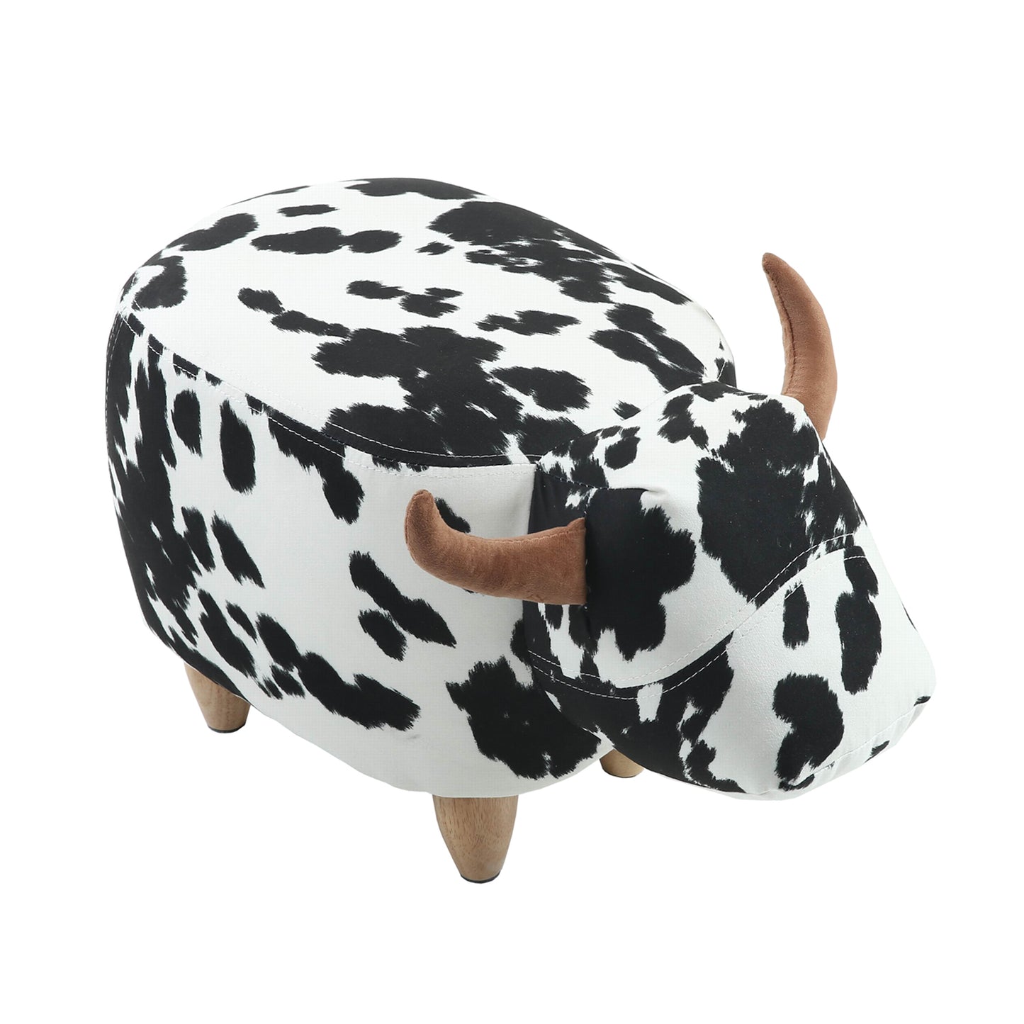 Storage Ottoman Animal Bench Upholstered Footrest Stool Olesen