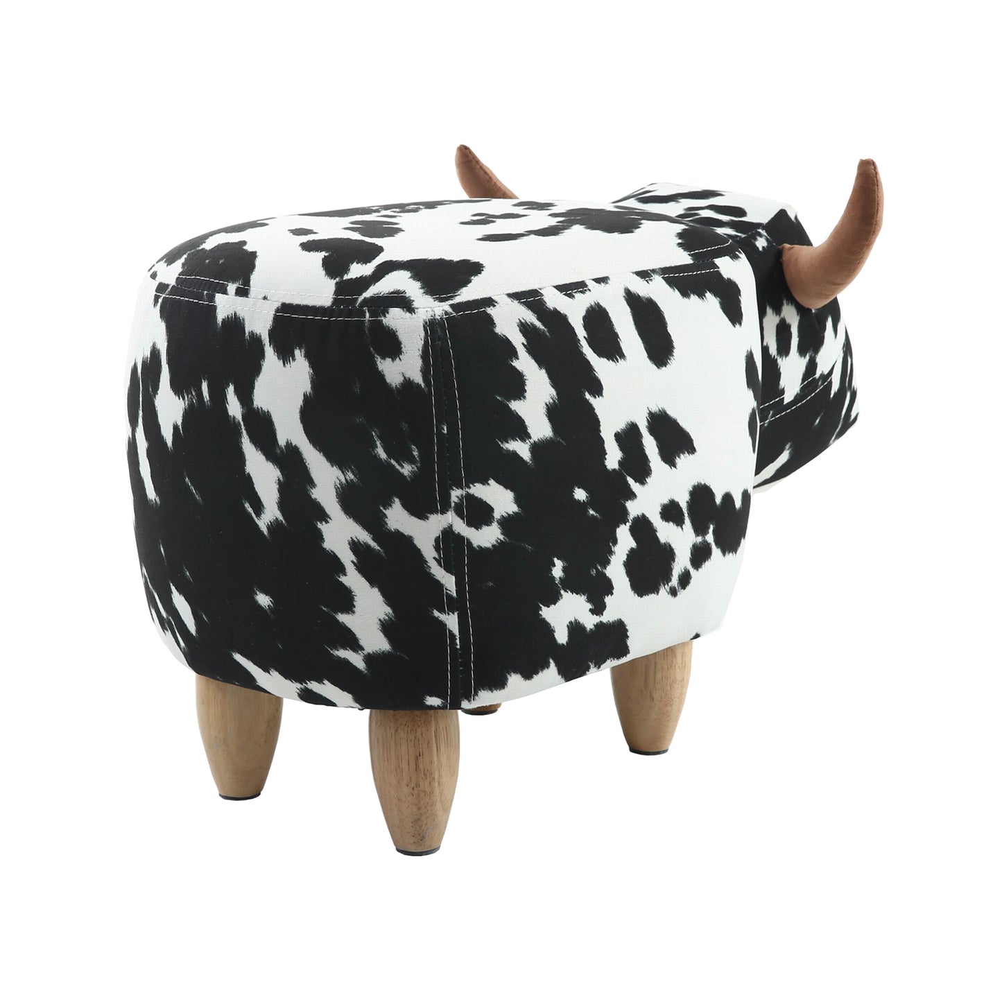 Storage Ottoman Animal Bench Upholstered Footrest Stool Olesen