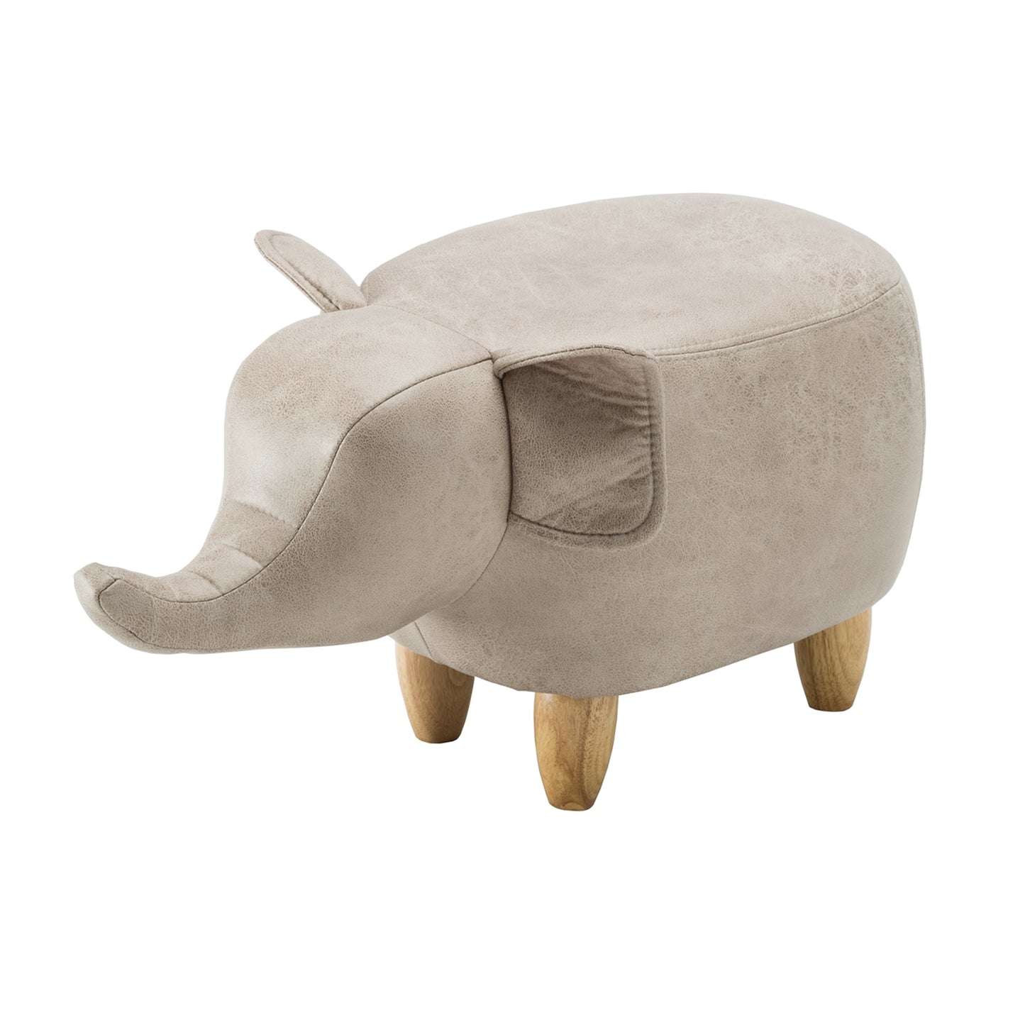 Storage Ottoman Animal Bench Upholstered Footrest Stool Olesen