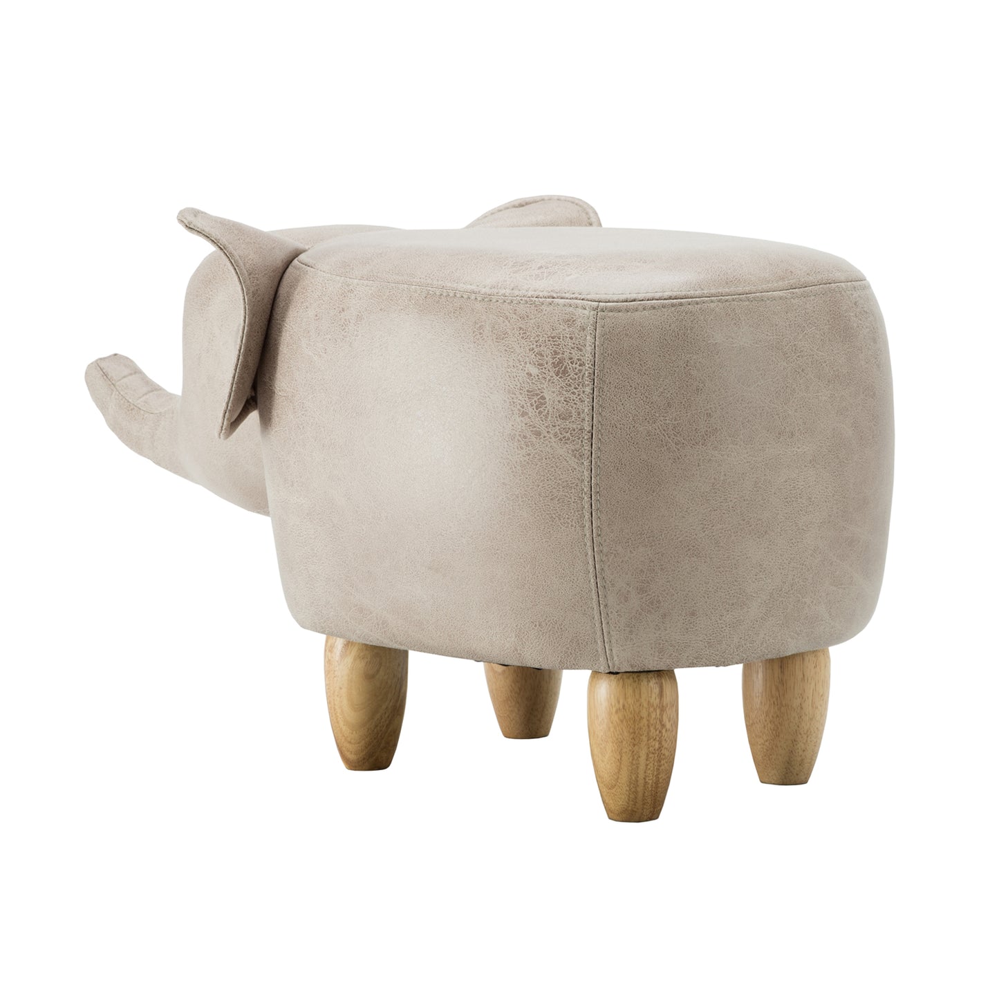 Storage Ottoman Animal Bench Upholstered Footrest Stool Olesen