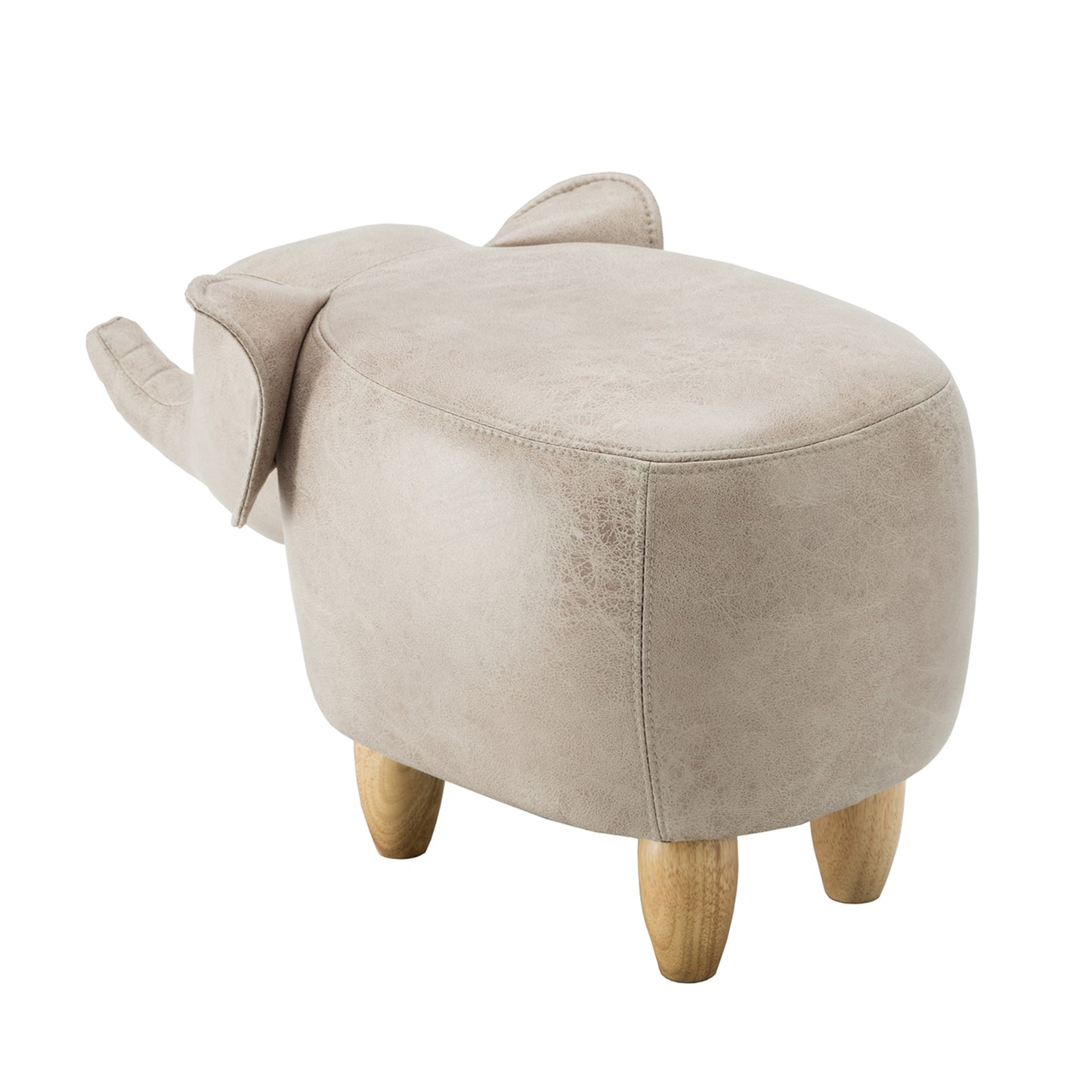 Storage Ottoman Animal Bench Upholstered Footrest Stool Olesen