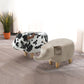 Storage Ottoman Animal Bench Upholstered Footrest Stool Olesen