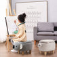 Storage Ottoman Animal Bench Upholstered Footrest Stool Olesen