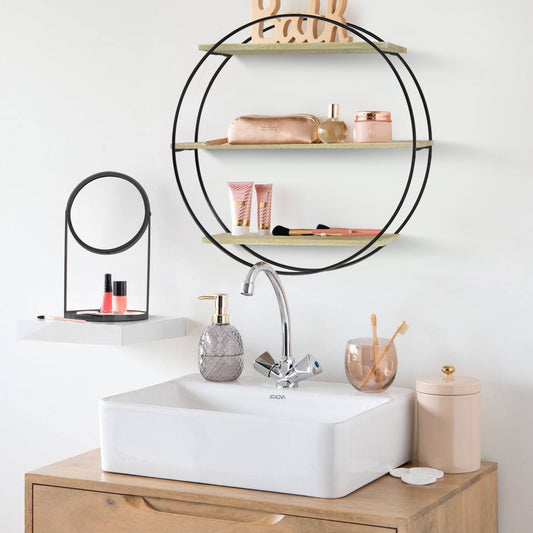 Floating Wall Shelves Decorative 3-Shelf Parensen