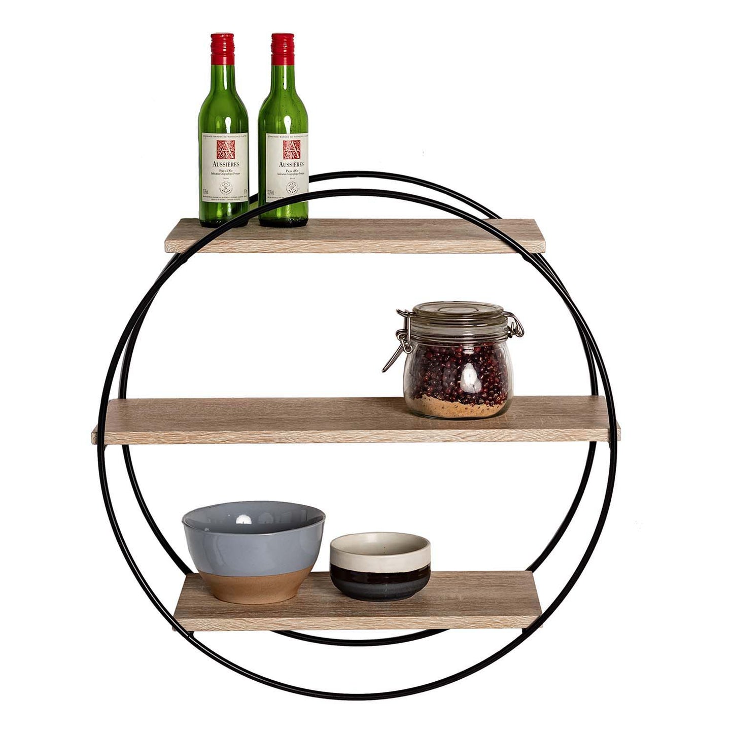 Floating Wall Shelves Decorative 3-Shelf Parensen