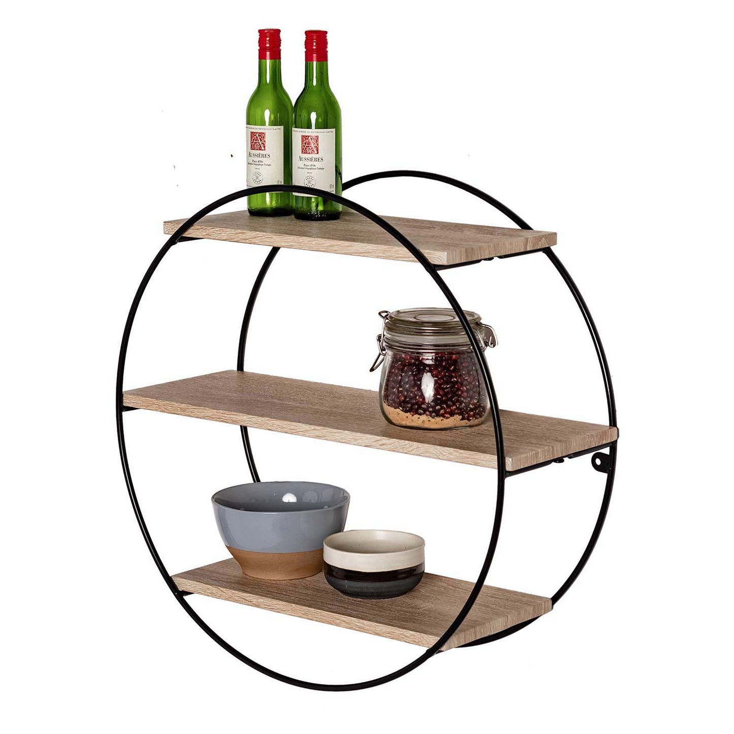 Floating Wall Shelves Decorative 3-Shelf Parensen