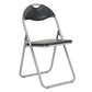 PVC Upholstered Folding Chairs Peacock