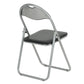 PVC Upholstered Folding Chairs Peacock