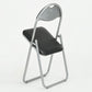 PVC Upholstered Folding Chairs Peacock