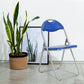 PVC Upholstered Folding Chairs Peacock