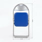 PVC Upholstered Folding Chairs Peacock