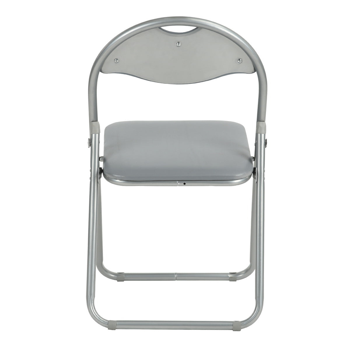 PVC Upholstered Folding Chairs Peacock