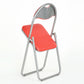 PVC Upholstered Folding Chairs Peacock