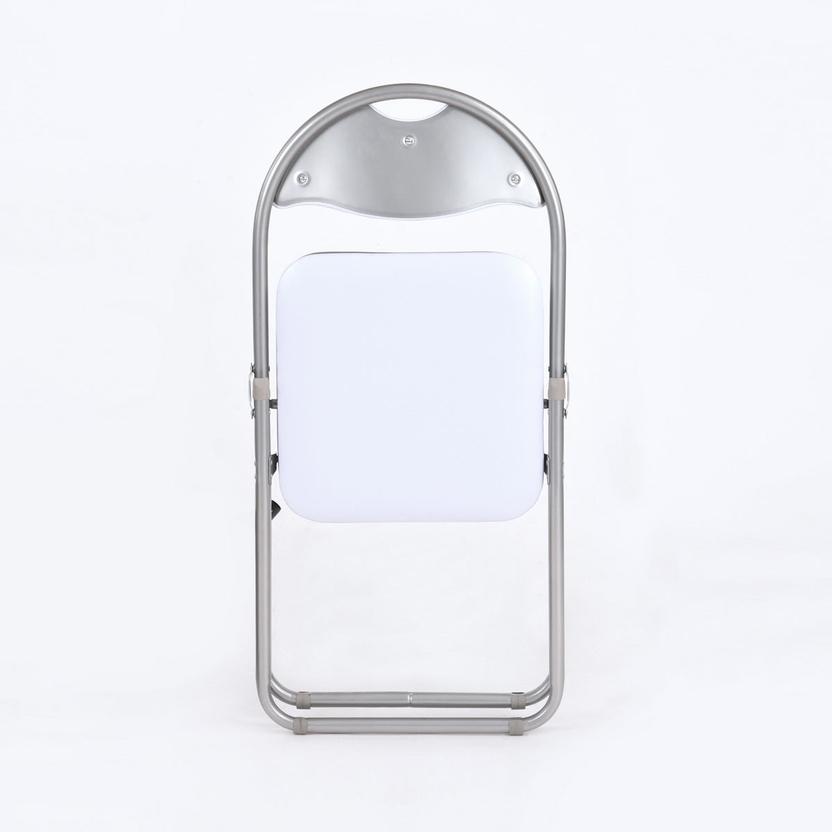 PVC Upholstered Folding Chairs Peacock