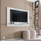Panel Esmeralda 1,58M (Two Assemble Options) TV Stand Wall-Mounted Entertainment Center White