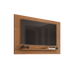 Panel Esmeralda 1,58M (Two Assemble Options) TV Stand Wall-Mounted Entertainment Center Noce