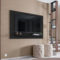 Panel Esmeralda 1,58M (Two Assemble Options) TV Stand Wall-Mounted Entertainment Center Black