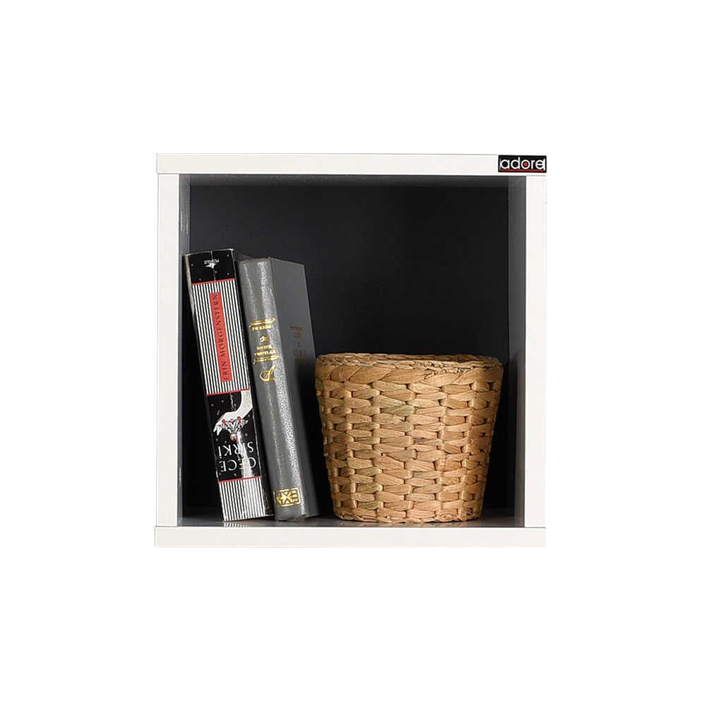 Decorative Wall Shelf Diamond White RAF