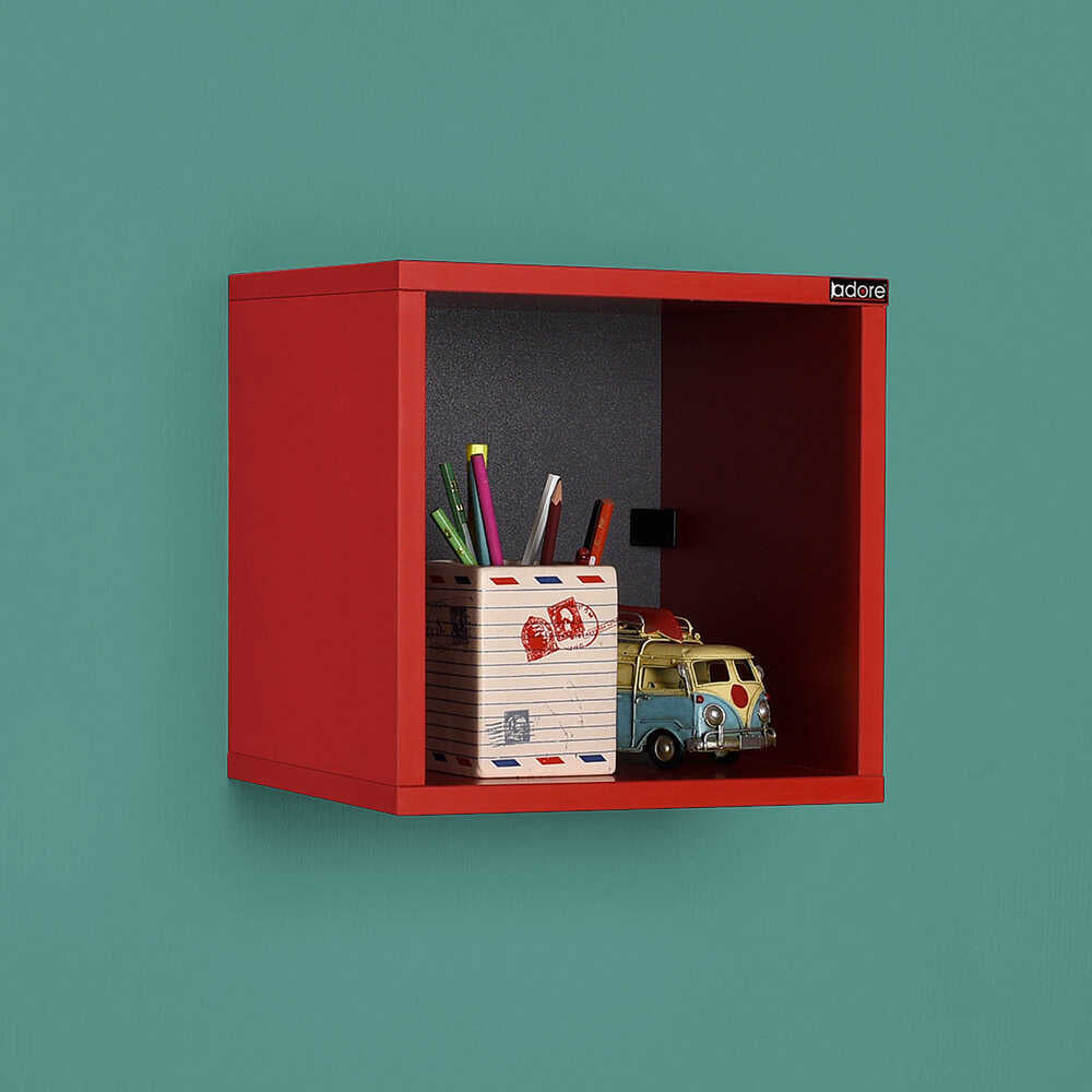 Decorative Wall Shelf Red RAF
