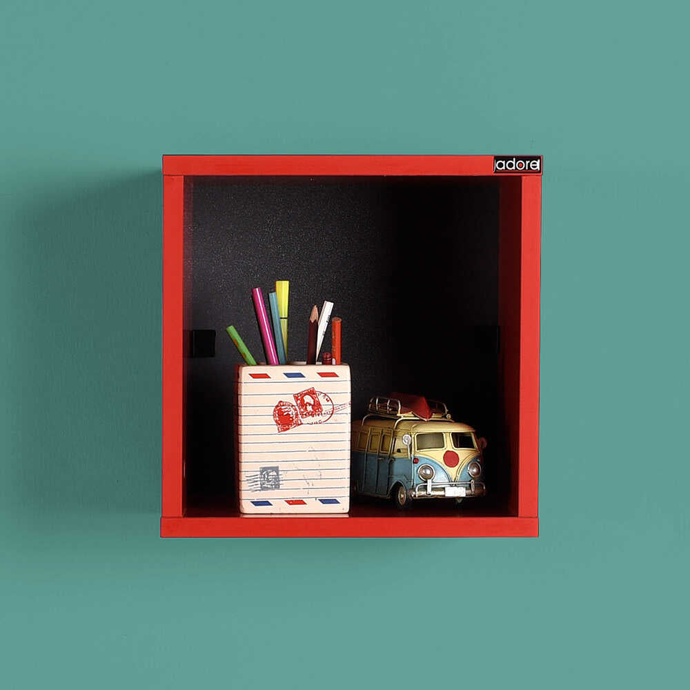 Decorative Wall Shelf Red RAF