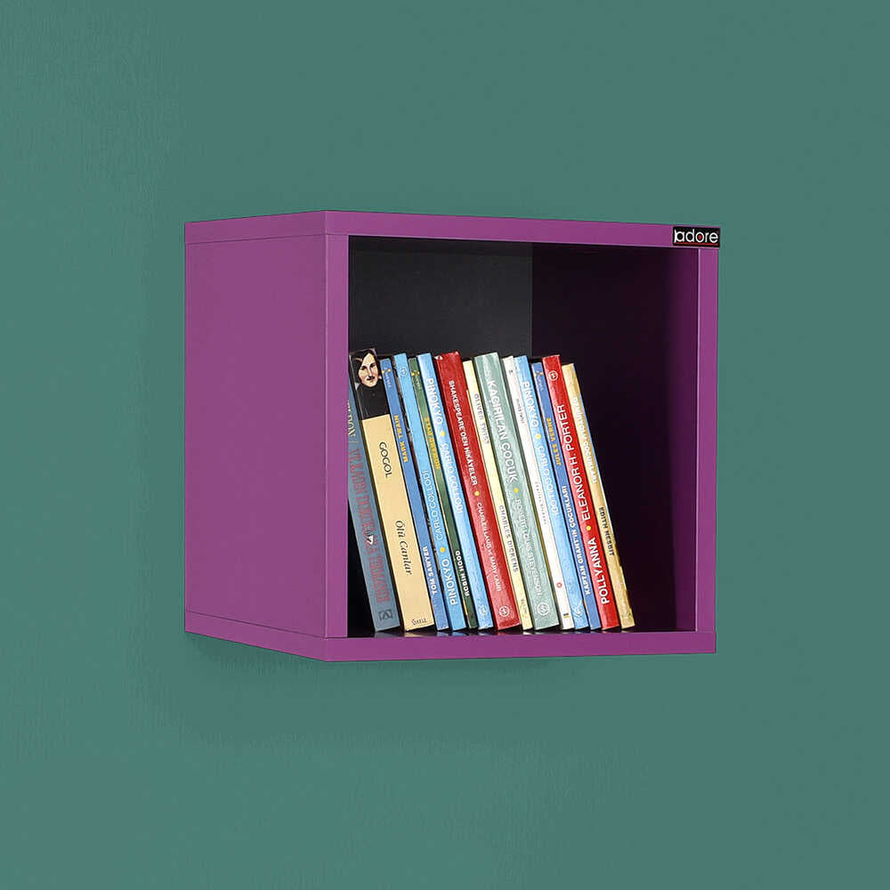 Decorative Wall Shelf Purple RAF
