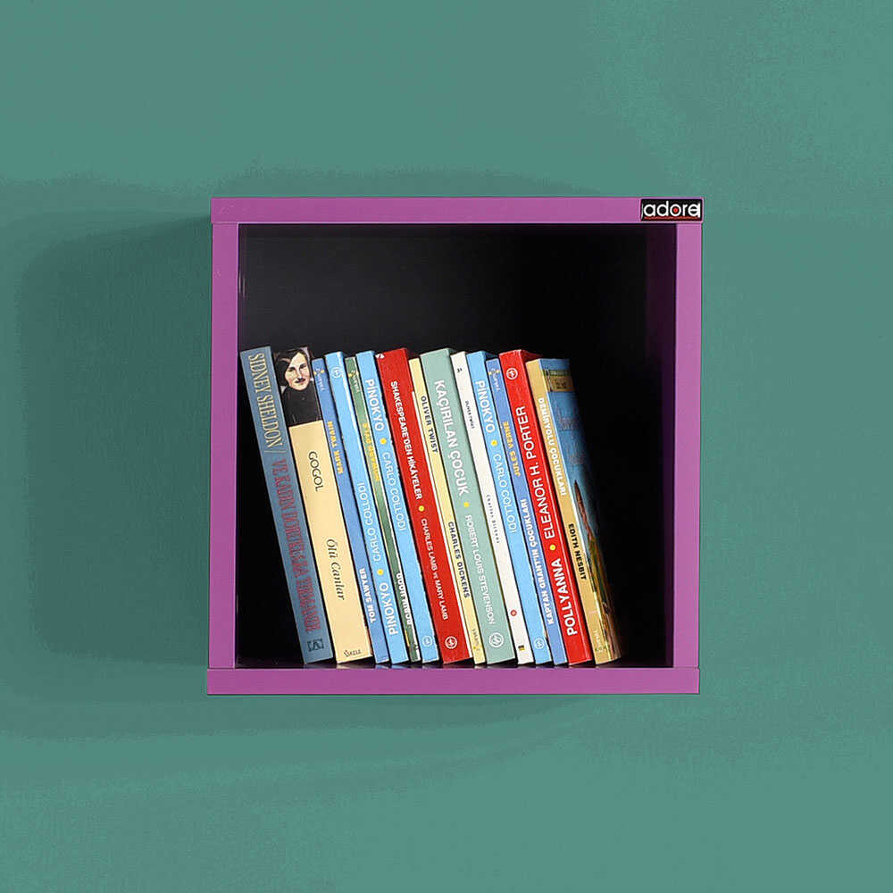 Decorative Wall Shelf Purple RAF