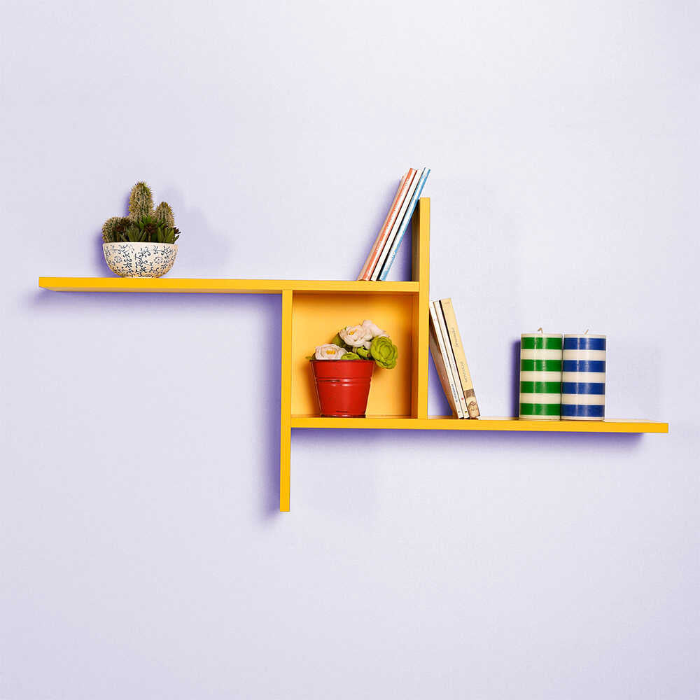 Windmill Wall Shelf Yellow RAF