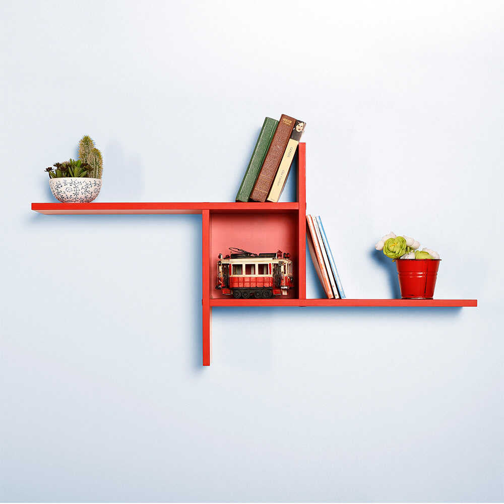 Windmill Wall Shelf Red RAF