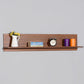 Flat Wall Shelf Walnut RAF