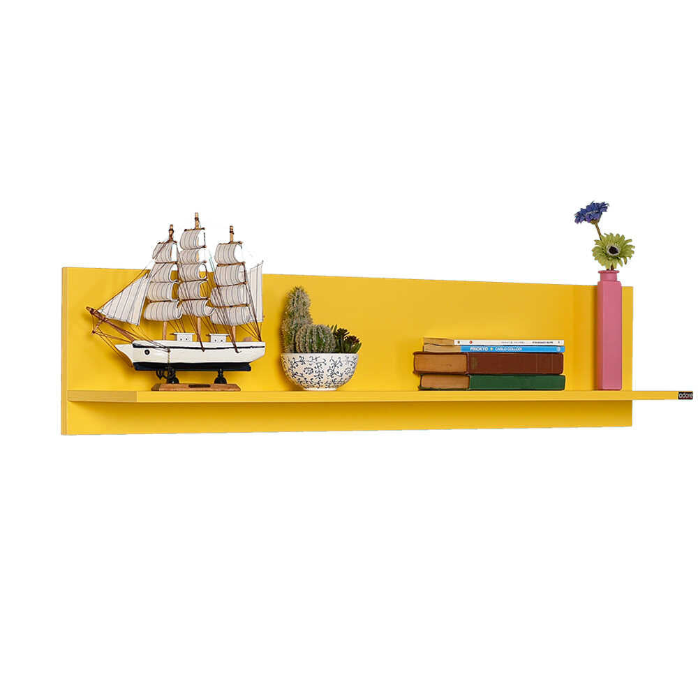 Flat Wall Shelf Yellow RAF