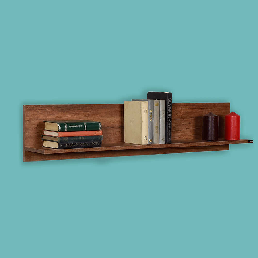 Flat Wall Shelf Oslo Walnut RAF
