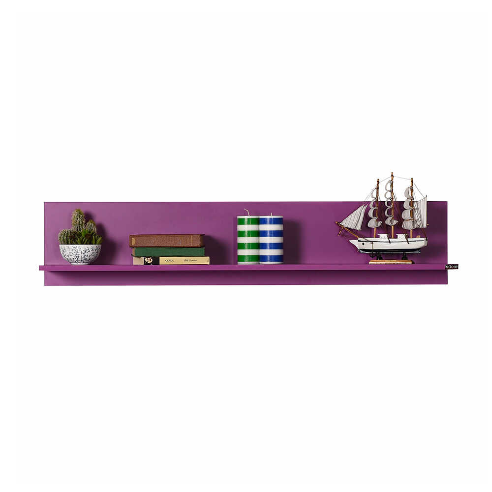 Flat Wall Shelf Purple RAF