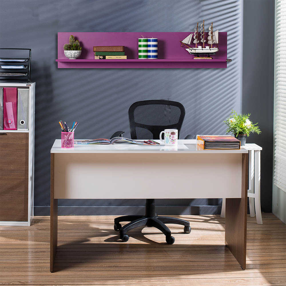 Flat Wall Shelf Purple RAF