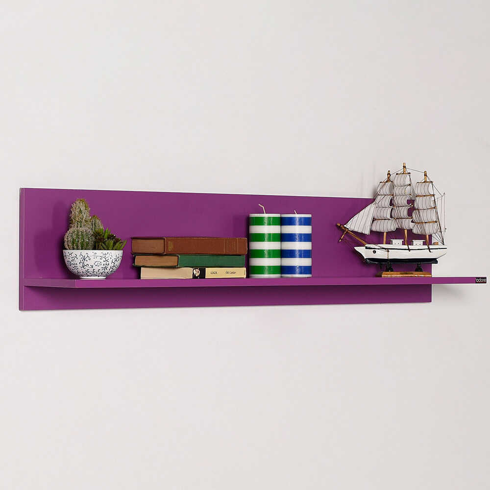 Flat Wall Shelf Purple RAF
