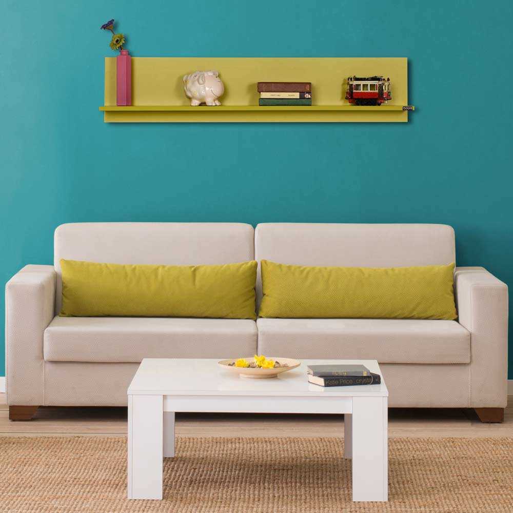 Flat Wall Shelf Green RAF